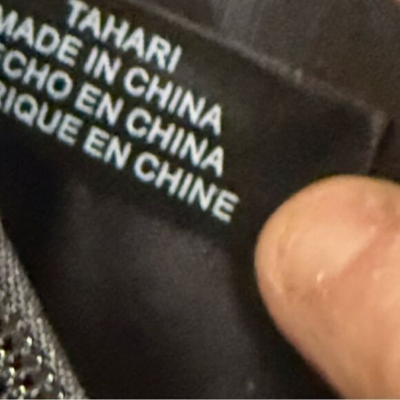 Tamari faux leather long trifold wallet with RFID protection - Picture 5 of 7